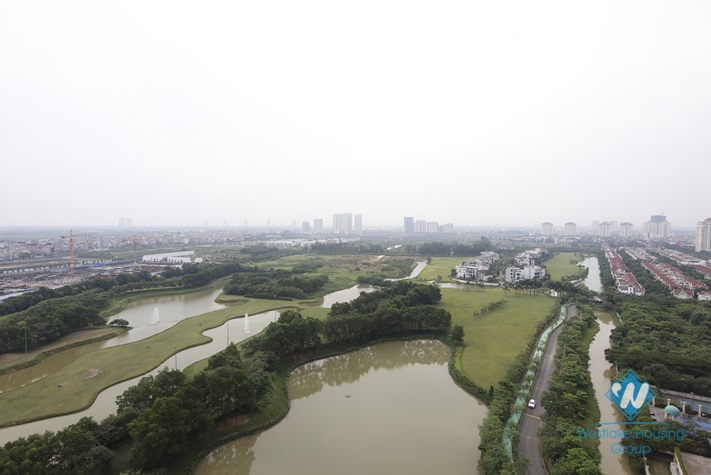 Spacious high floor 4 bedrooms apartment for rent in Ciputra, Tay Ho, Hanoi